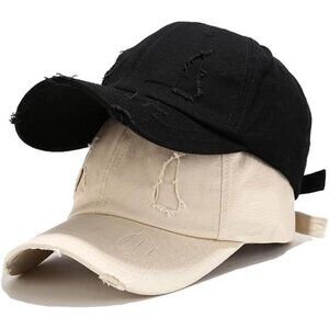 2 Pack Unisex Baseball Cap Dad Golf Hats Adjustable Polo Hat